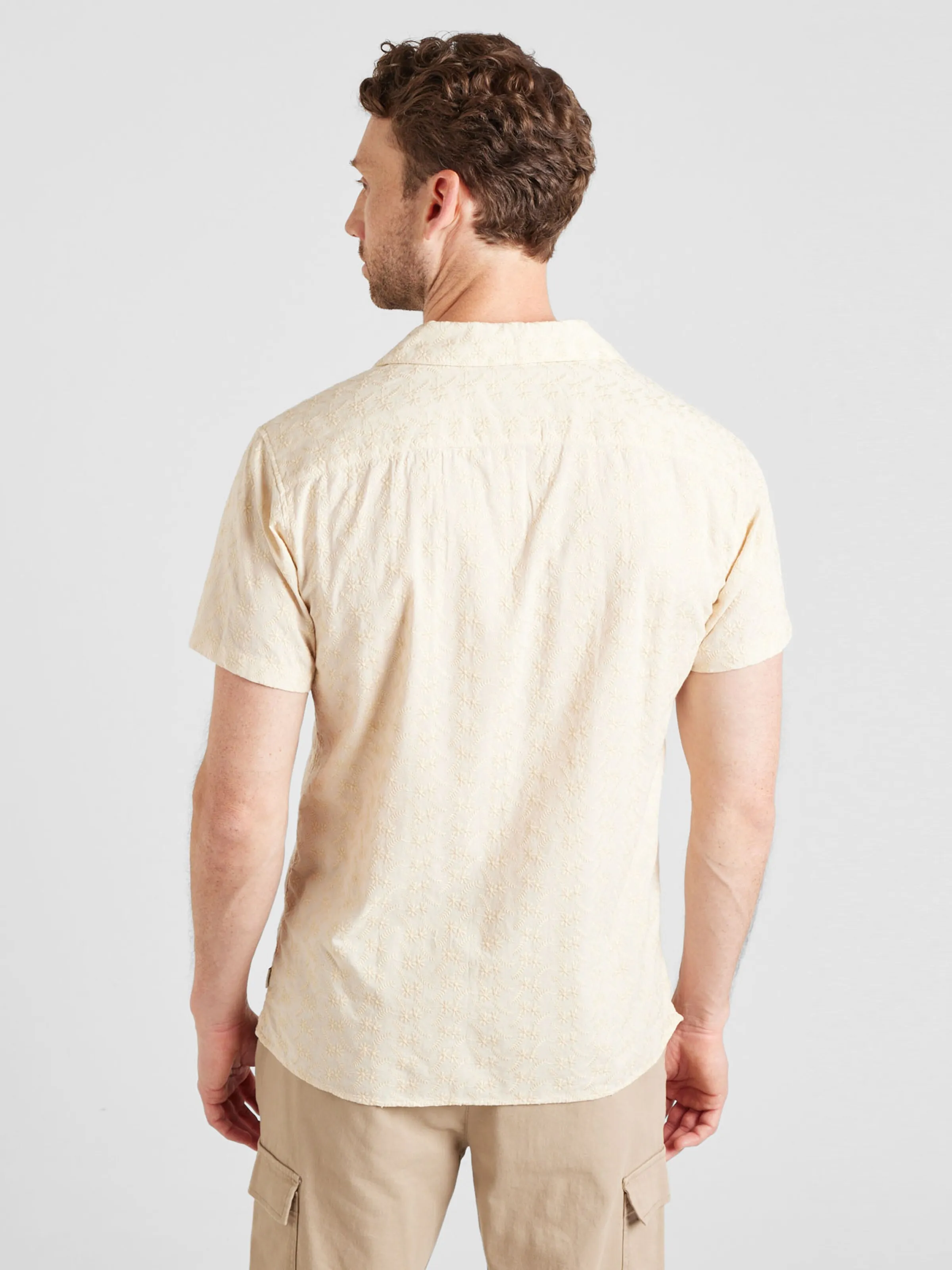 Ajuste regular Camisa 'JPRBLUEDAN' JACK & JONES en Beige