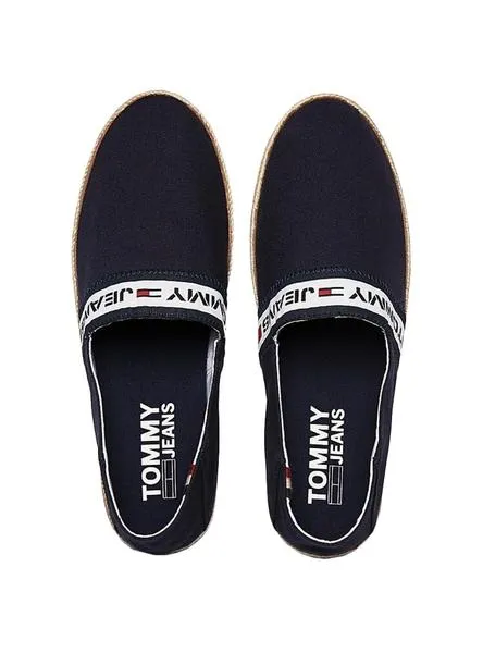 alpargatas tommy jeans sum azul para hombre