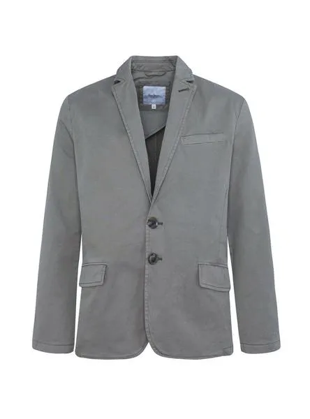 americana pepe jeans narok gris para hombre