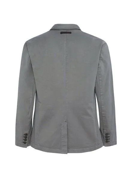 americana pepe jeans narok gris para hombre