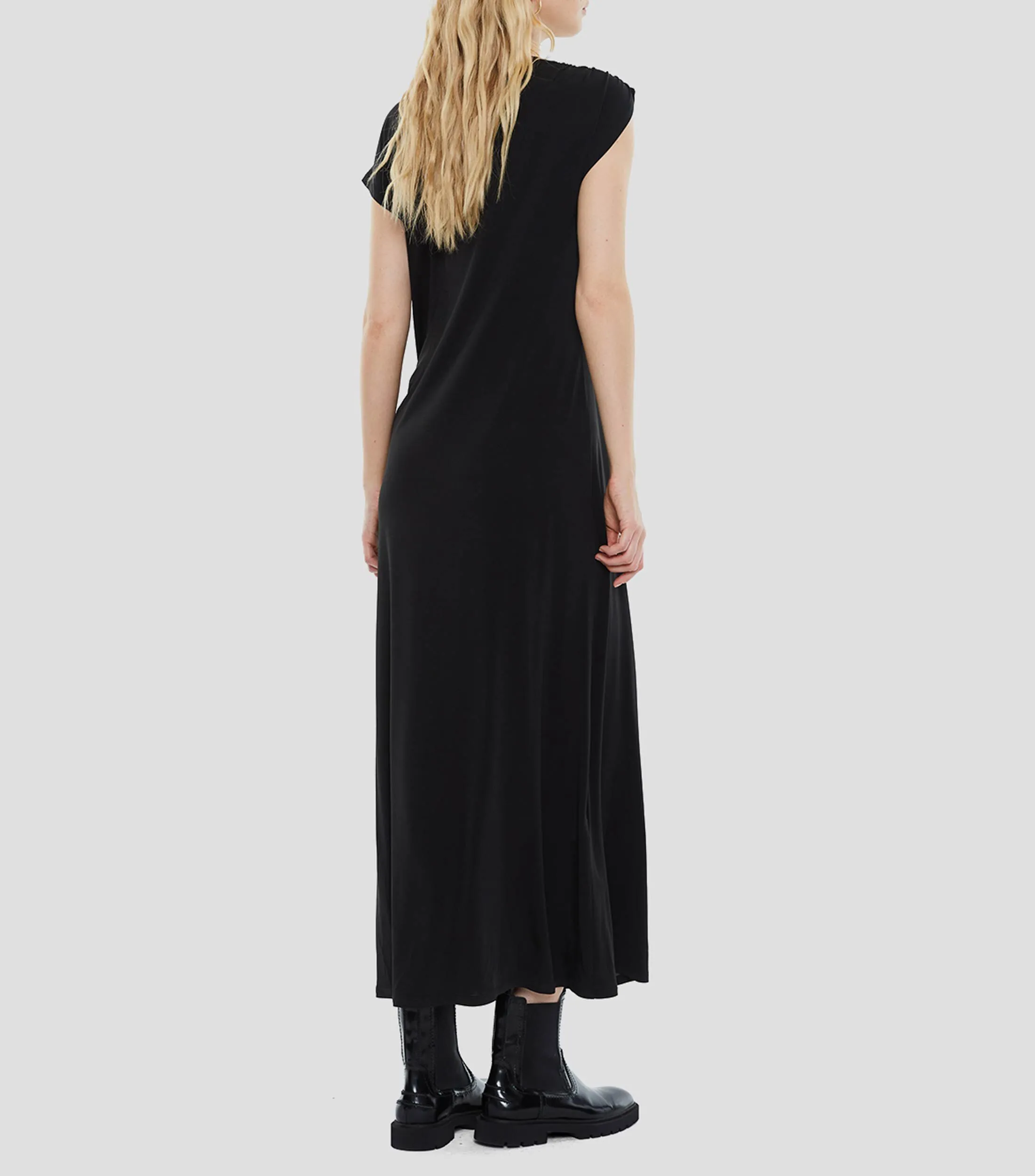 Andam Vestido Maxi Liso Mujer