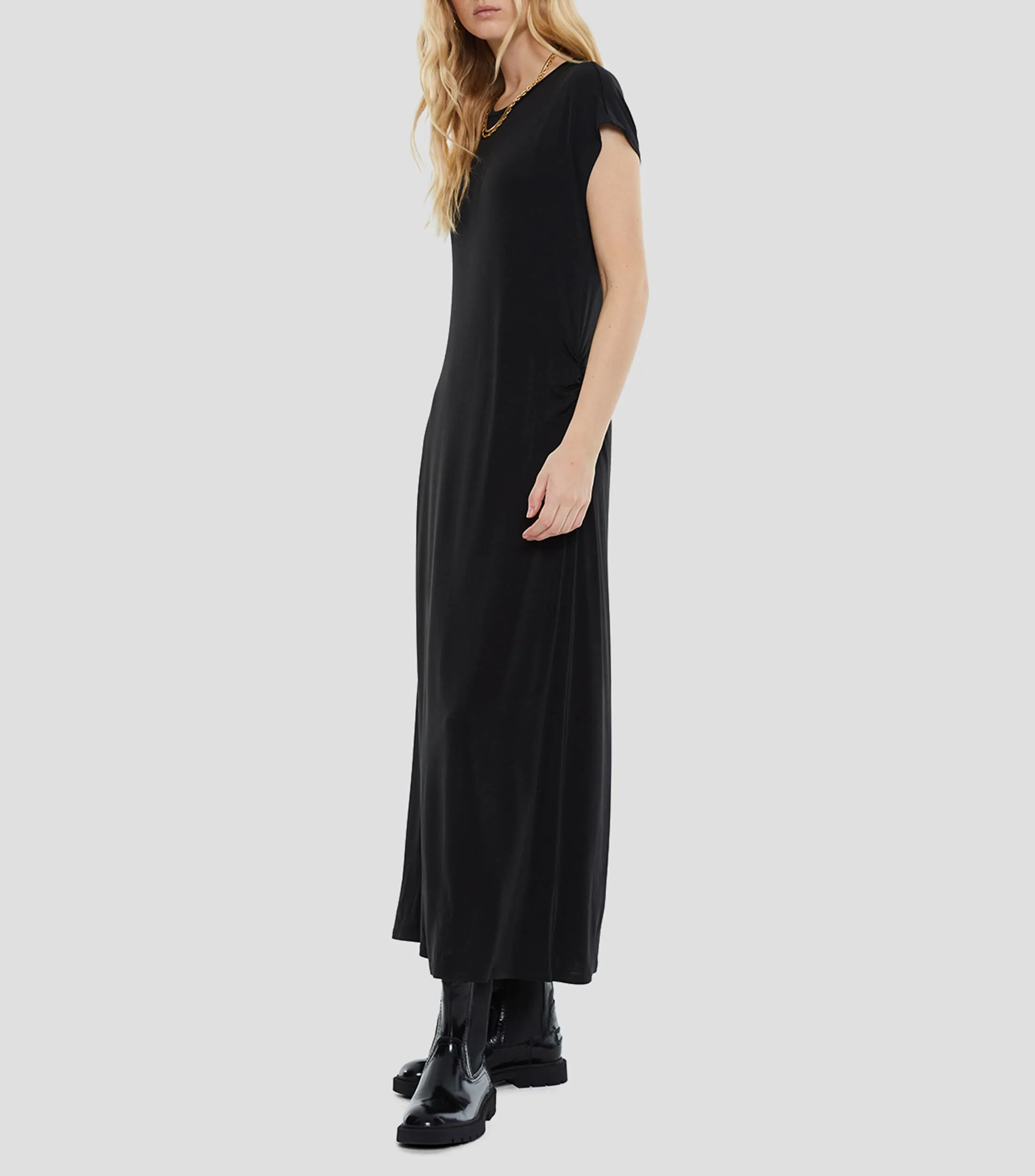 Andam Vestido Maxi Liso Mujer