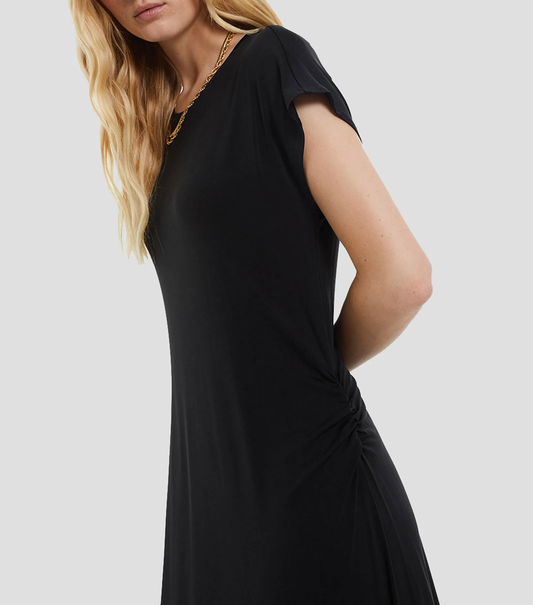 Andam Vestido Maxi Liso Mujer