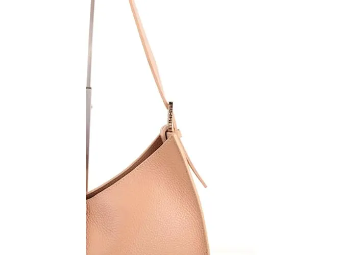 Autre Marque Bolso de cuero Beige 