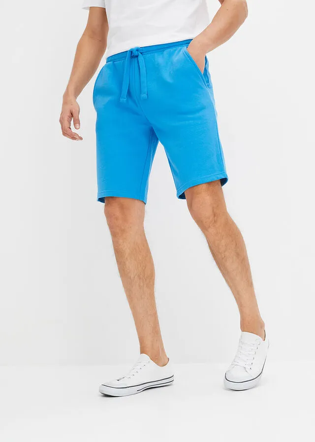 Bermudas de chándal azul mediterráneo