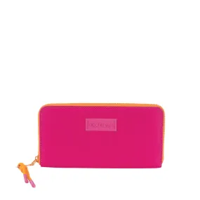 Billetera Jade 4XT Fuchsia/Apricot L