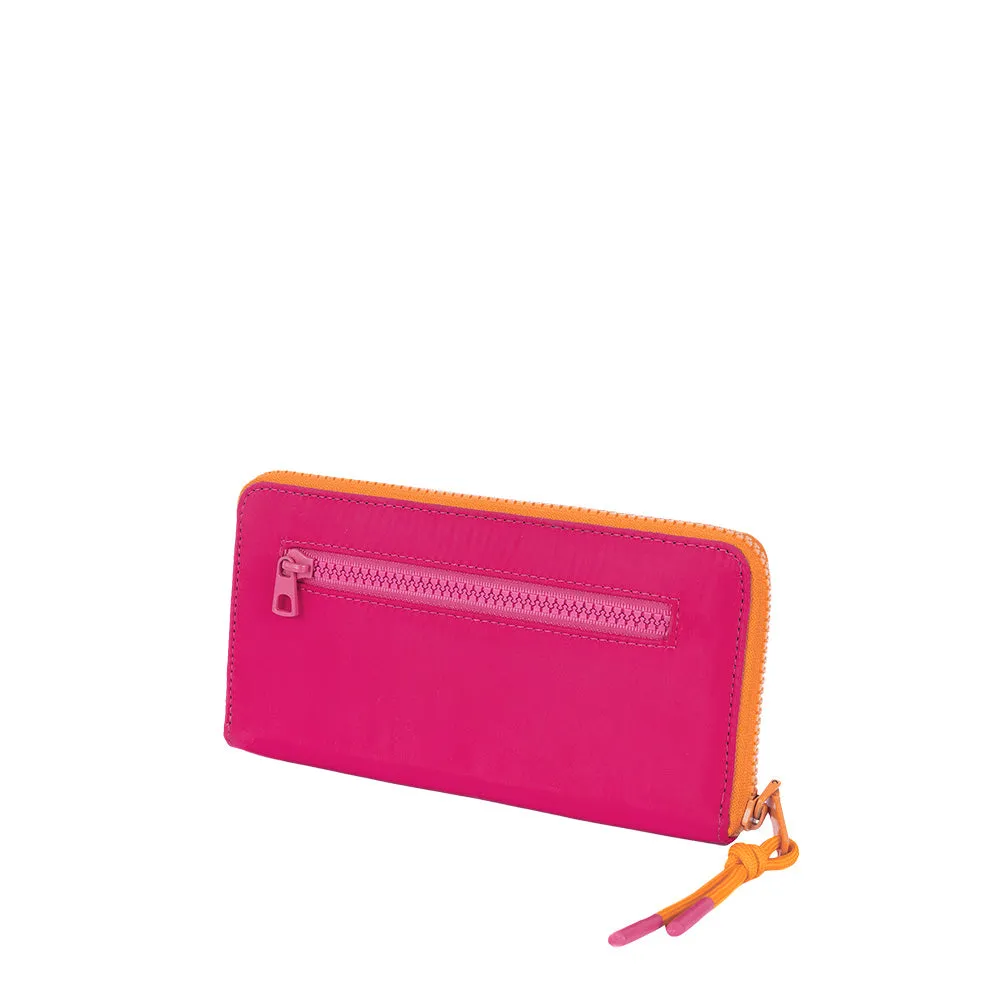 Billetera Jade 4XT Fuchsia/Apricot L