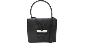 Bolso de cuero negro Loewe 