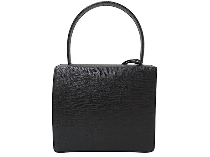 Bolso de cuero negro Loewe 