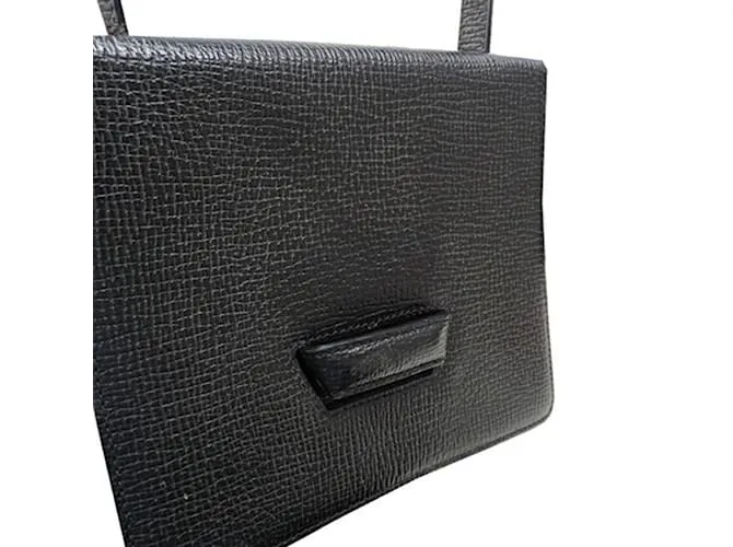 Bolso de cuero negro Loewe 