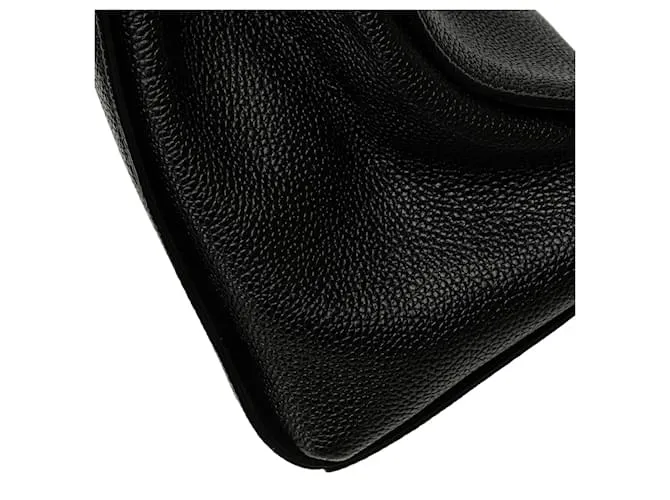 Bolso de cuero negro MCM 