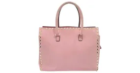 Bolso de cuero rosa Valentino Garavani 