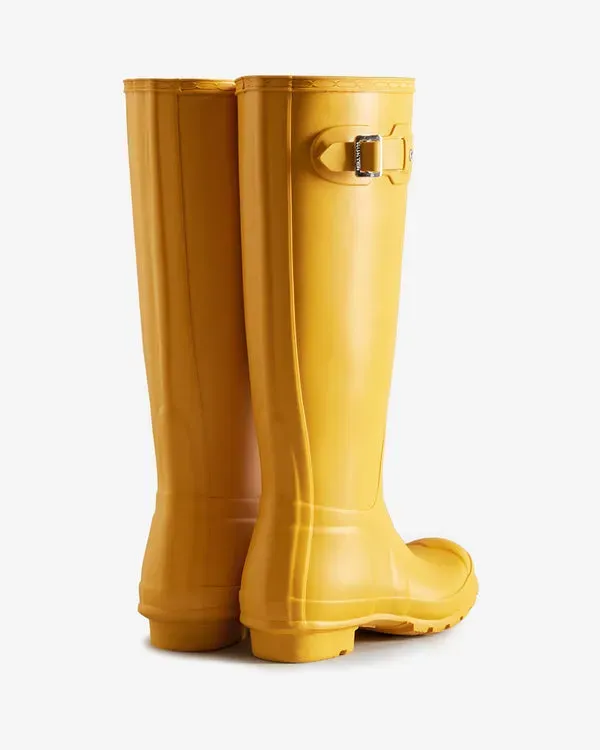 Botas Altas Hunter Original Tall Wellington Mujer Amarillo | 576-ABUMJX Fuerte – Botas Altas