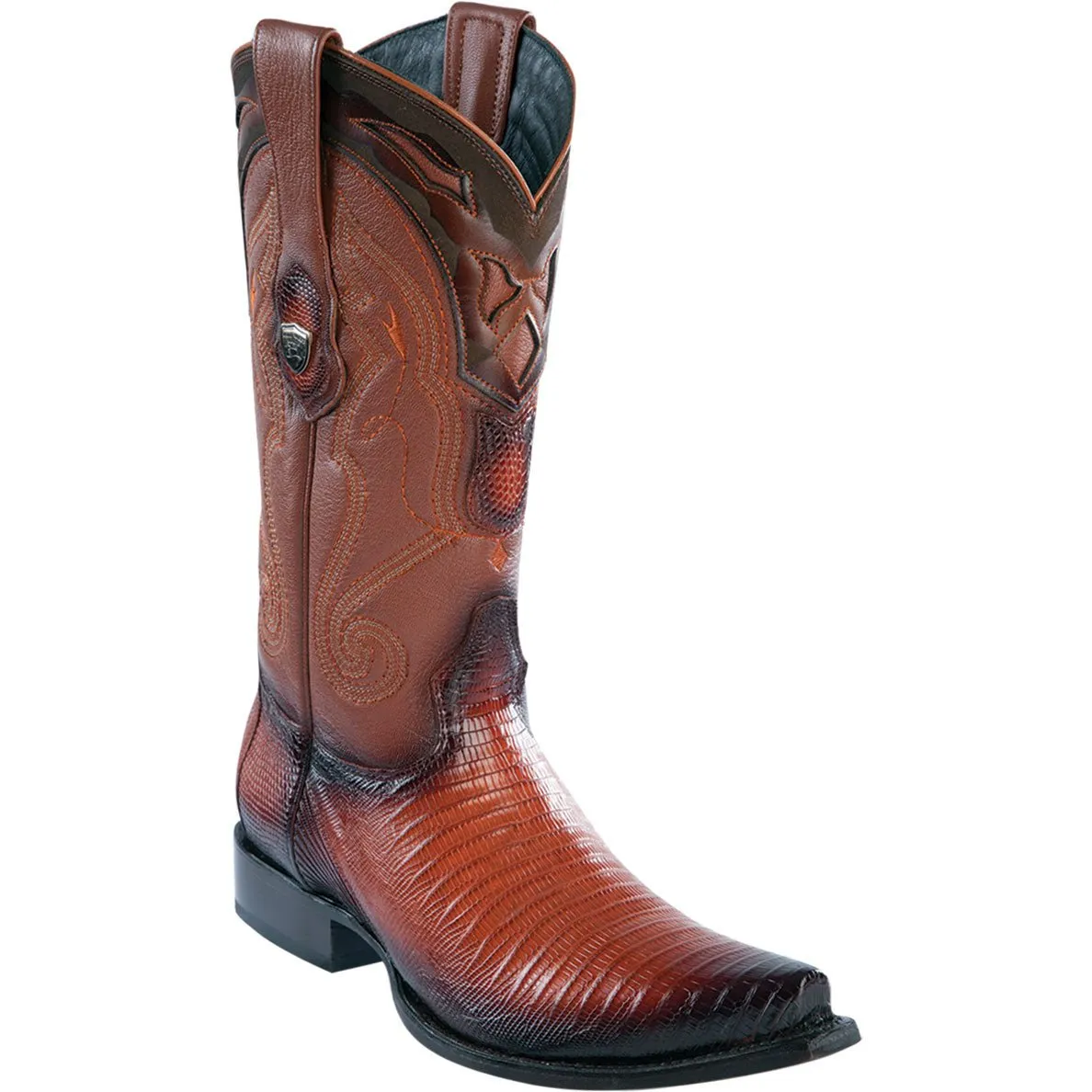 Botas de Armadillo Lizard Original Punta Recortada WW-29407