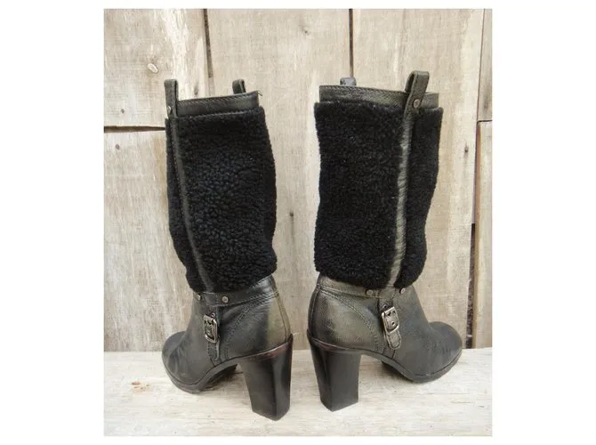 Botas de invierno Céline p 40 Negro 