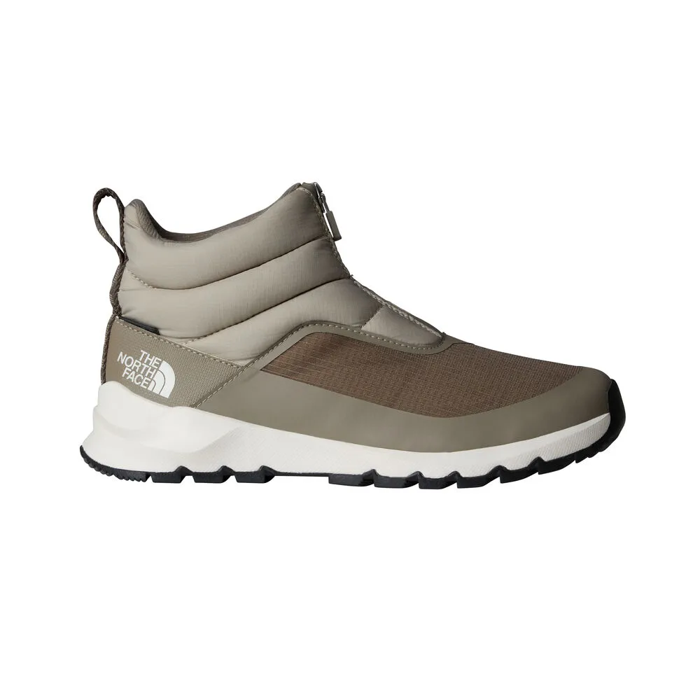 Botas de Invierno Grises Impermeables con Cremallera The North Face ThermoBall™ Progressive II Mujer Clay Grey-Cavern Grey 36