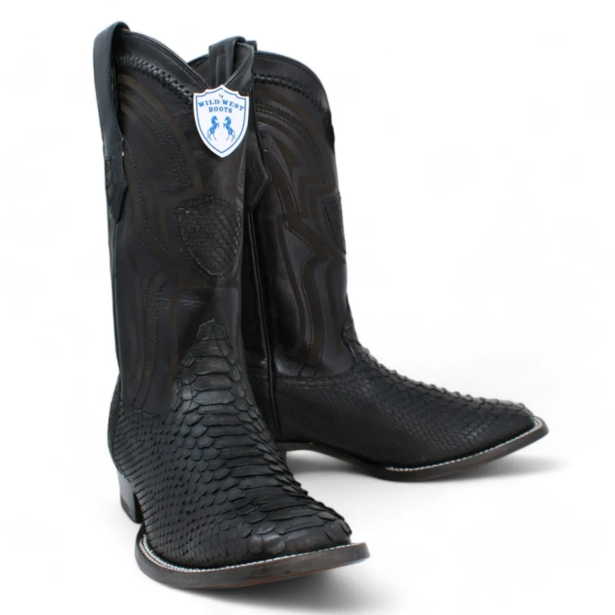 Botas de Piton Original Horma Ranchera Cuadrada Ancha WW-2824LG5705