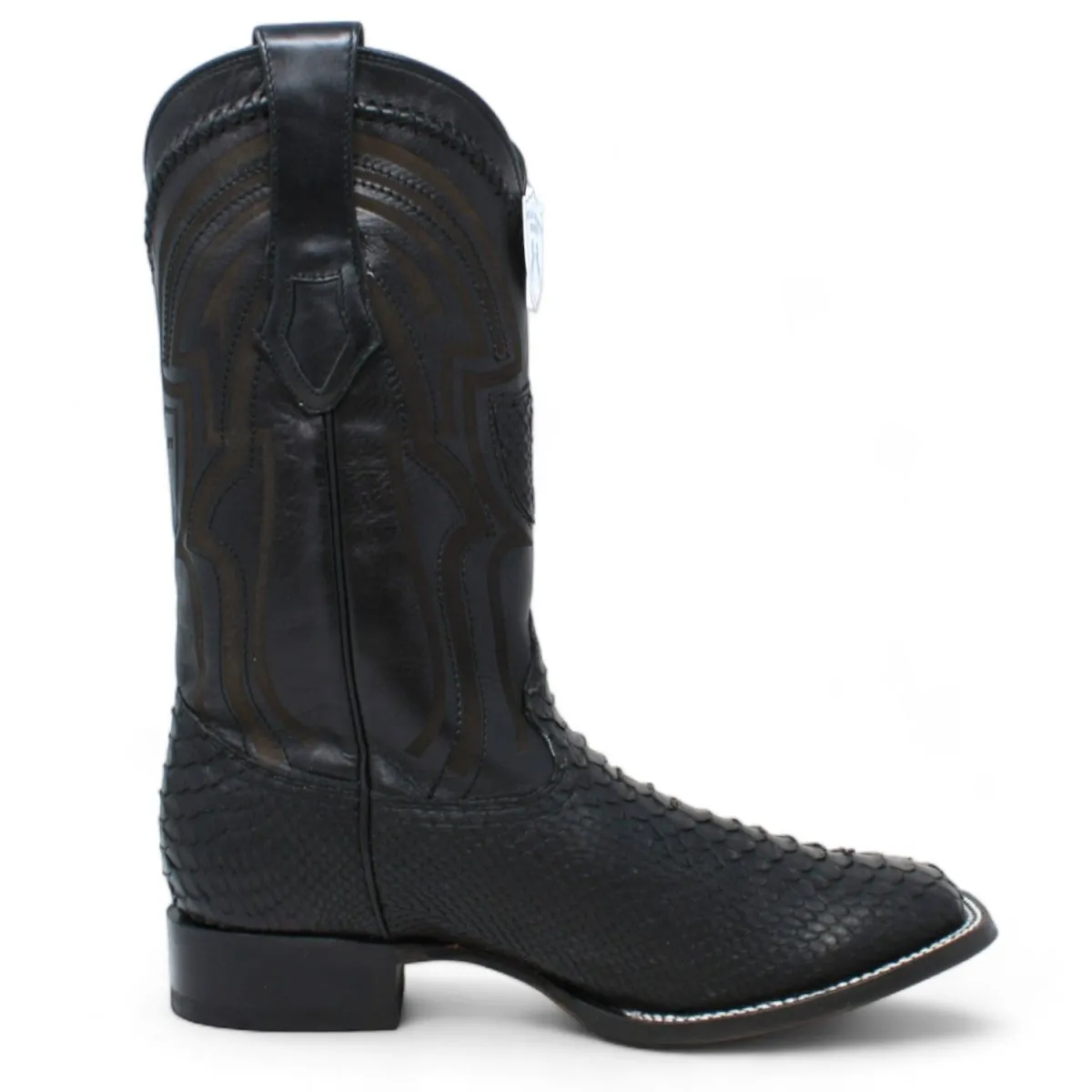 Botas de Piton Original Horma Ranchera Cuadrada Ancha WW-2824LG5705