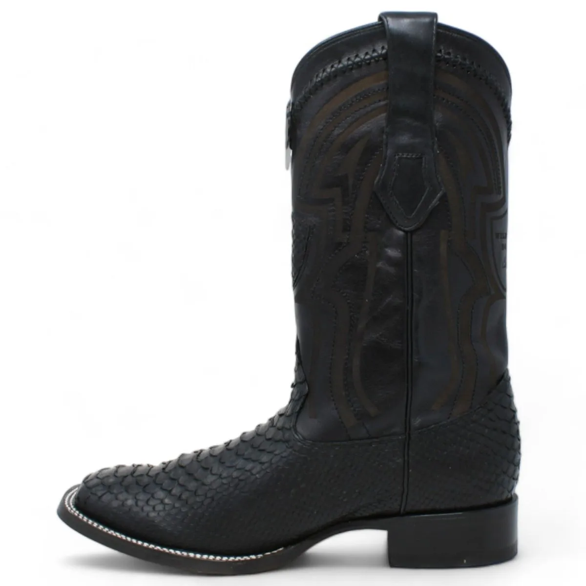 Botas de Piton Original Horma Ranchera Cuadrada Ancha WW-2824LG5705