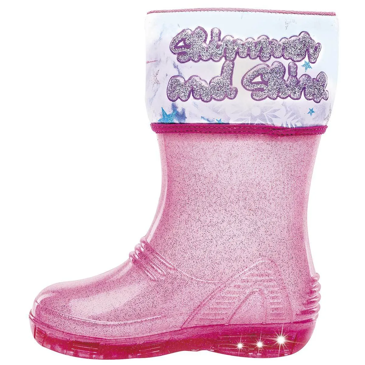 Botas Para Niñas Color Rosa de Frozen