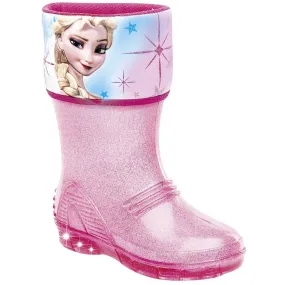 Botas Para Niñas Color Rosa de Frozen