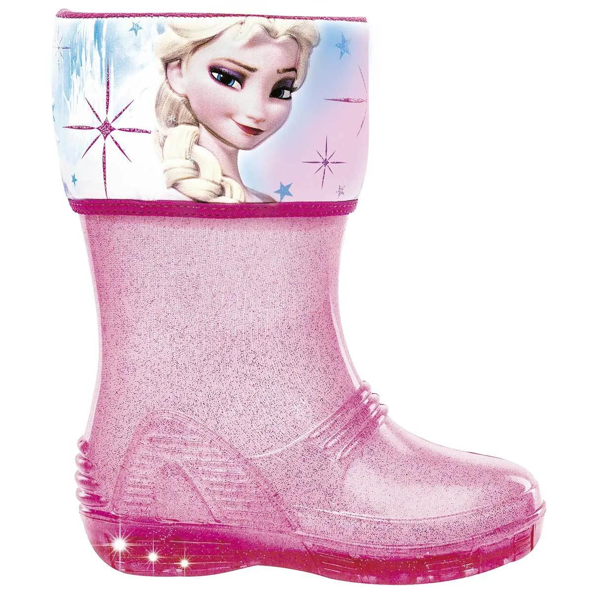 Botas Para Niñas Color Rosa de Frozen