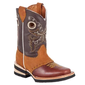 Botas Vaqueras de Cuero Original Horma Rodeo para Nio ROD-741-SH-ST