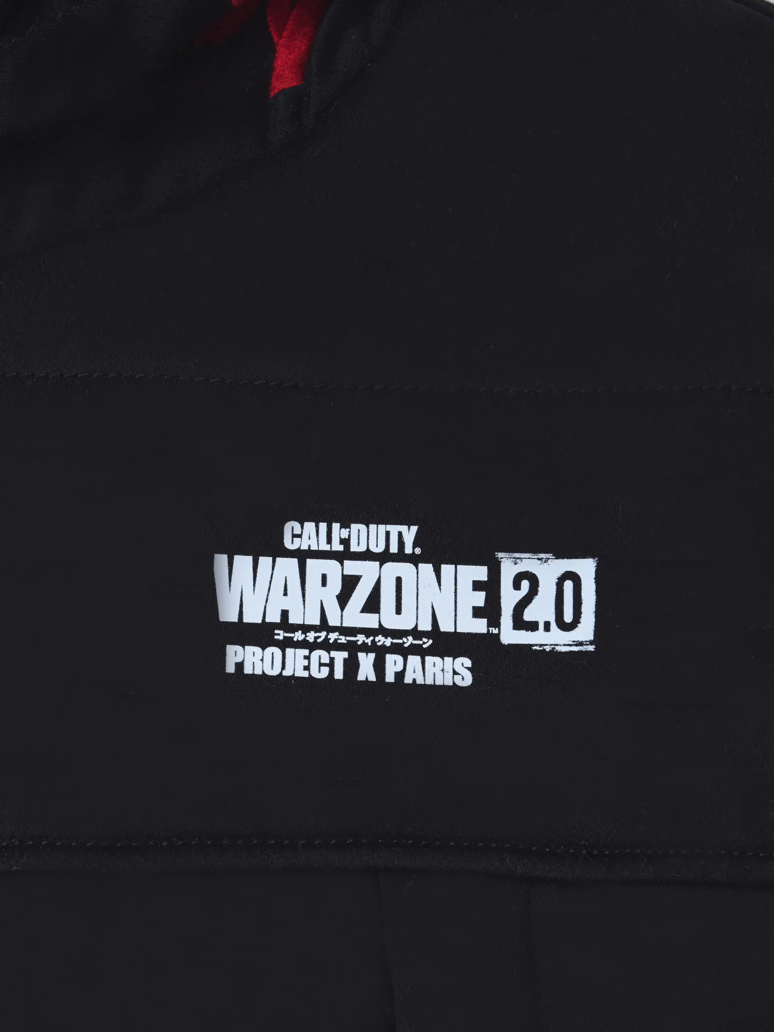 Call of Duty Chaqueta sin mangas con capucha Sakura bordada