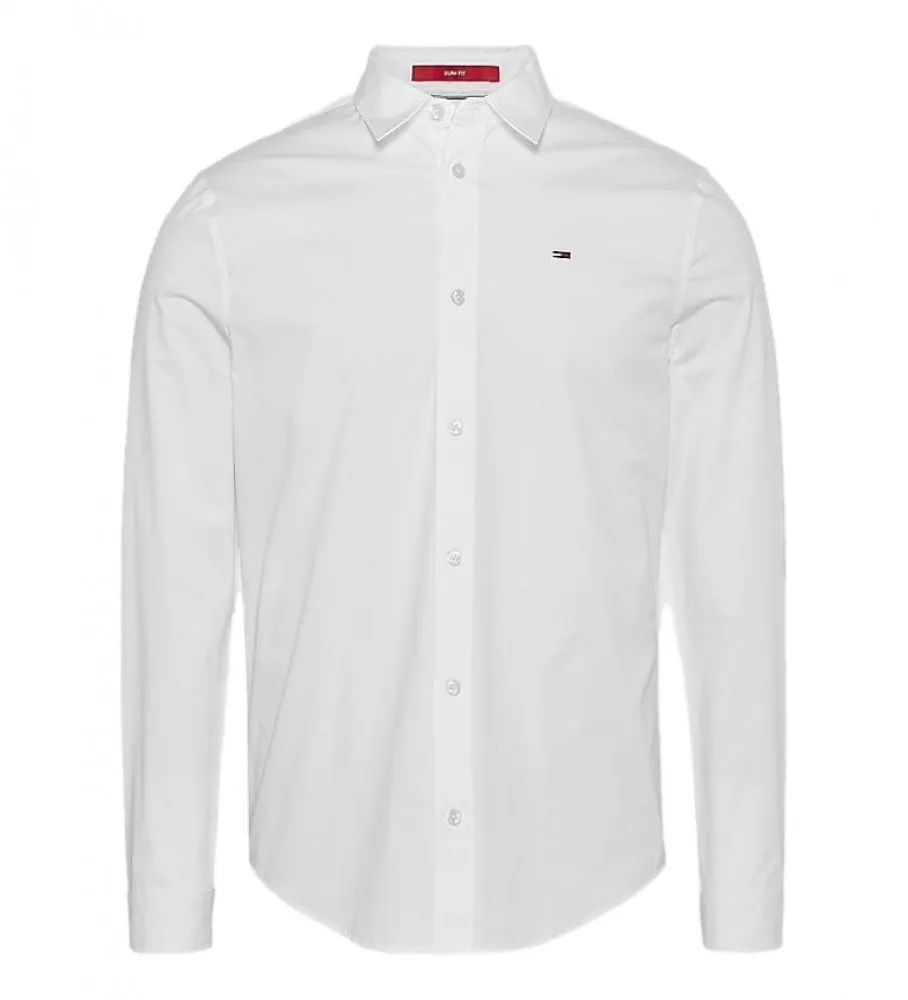 Camisa Popelín Original Stretch blanco