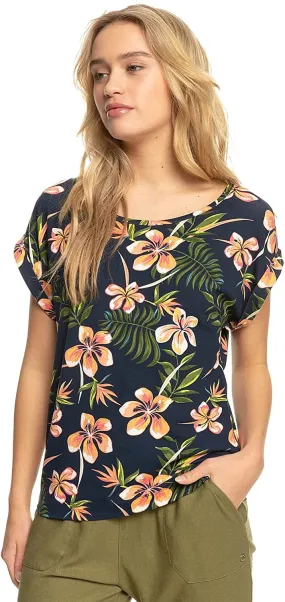 camisa Roxy Clear The Way - BSP6/Mood Indigo Tropical Depht - women´s