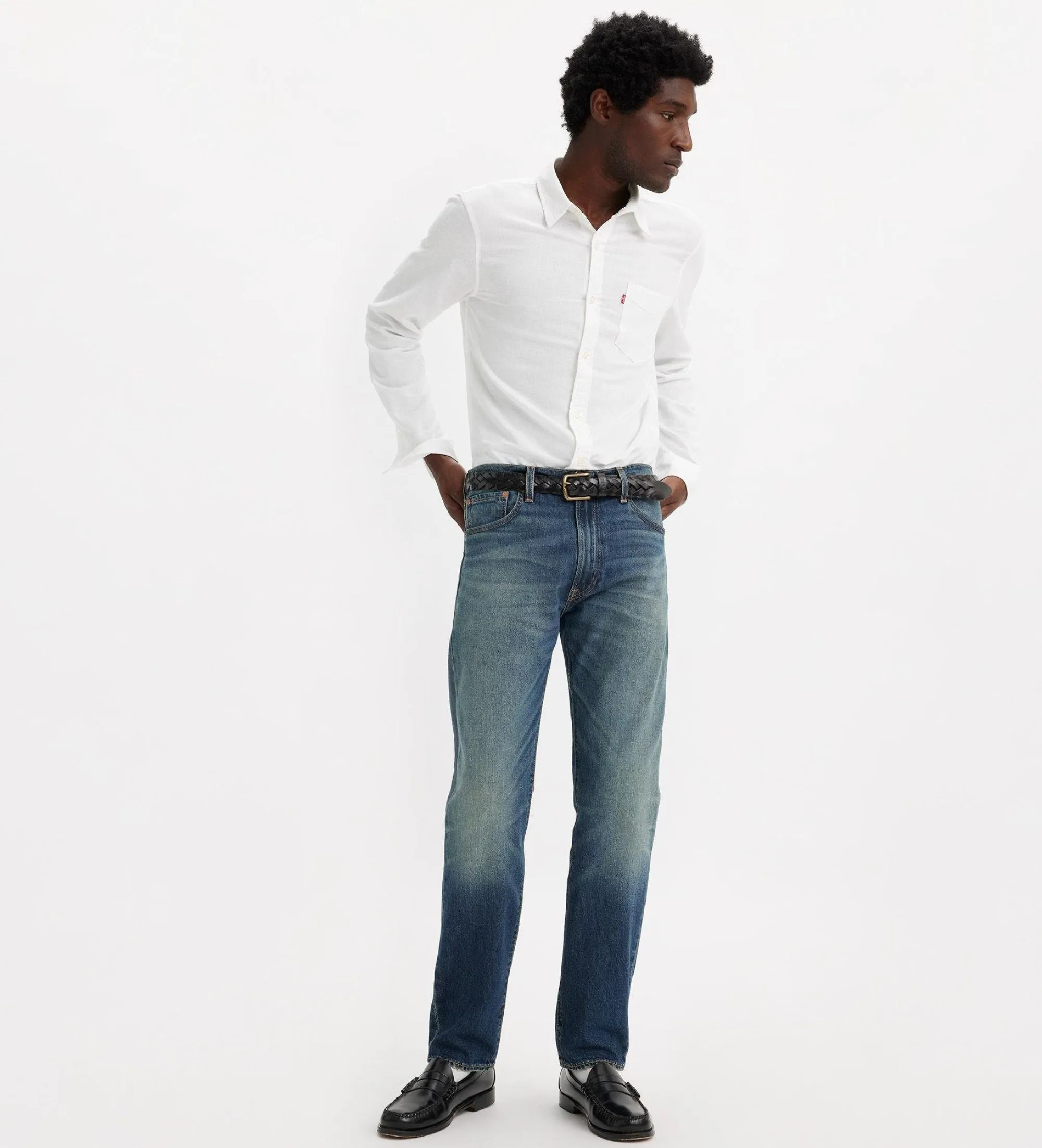 Camisa Sunset 1 Pocket Standard blanco