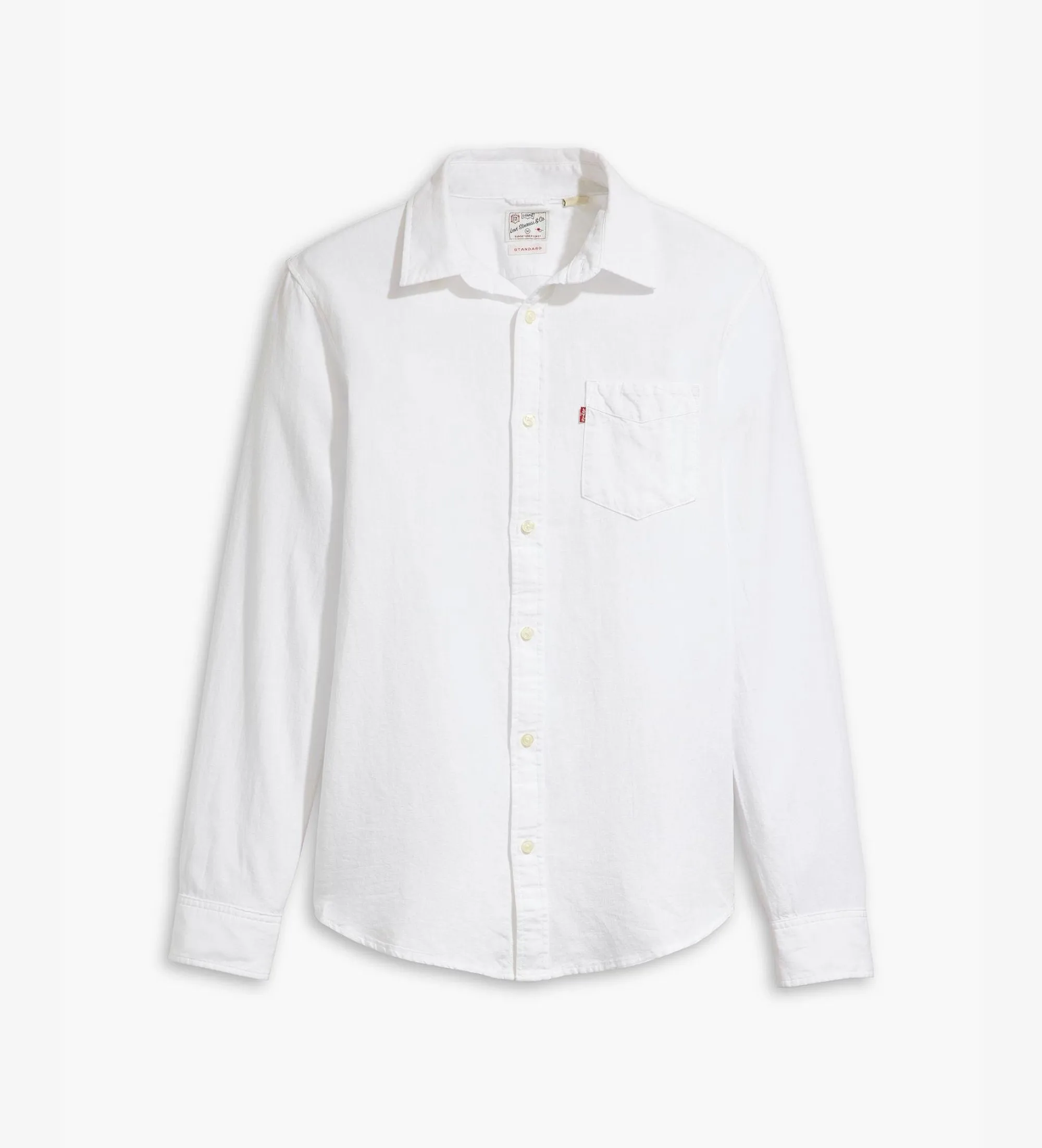 Camisa Sunset 1 Pocket Standard blanco