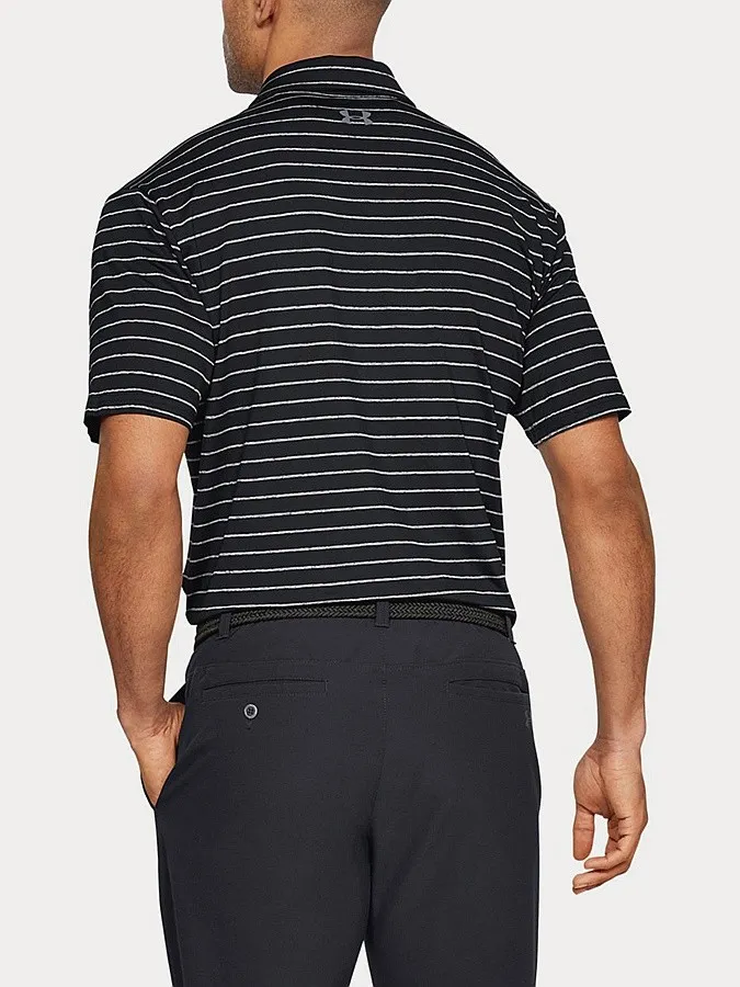 camisa Under Armour Playoff 2.0 Polo - Black/Jet Gray - men´s