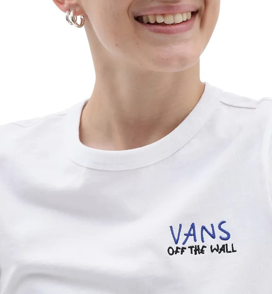 camisa Vans Breana Skate Mini - Breana Geering White - women´s