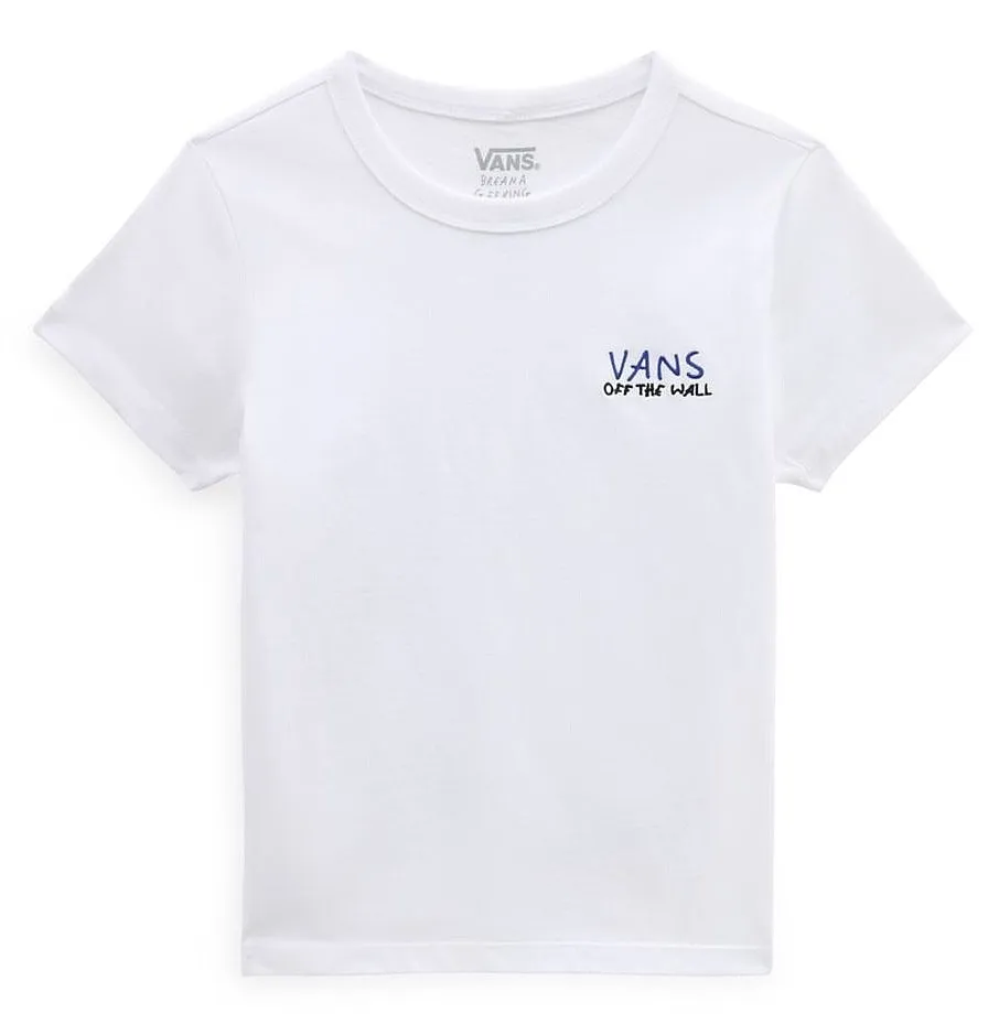 camisa Vans Breana Skate Mini - Breana Geering White - women´s