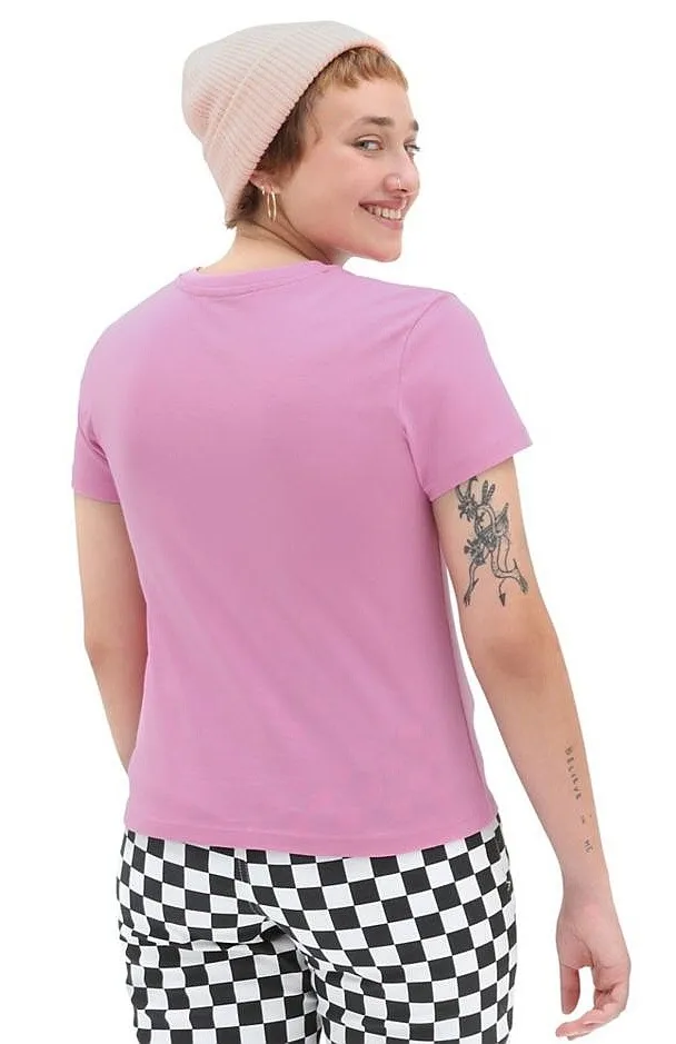 camisa Vans Flying V Crew - Flying V Cyclamen - women´s