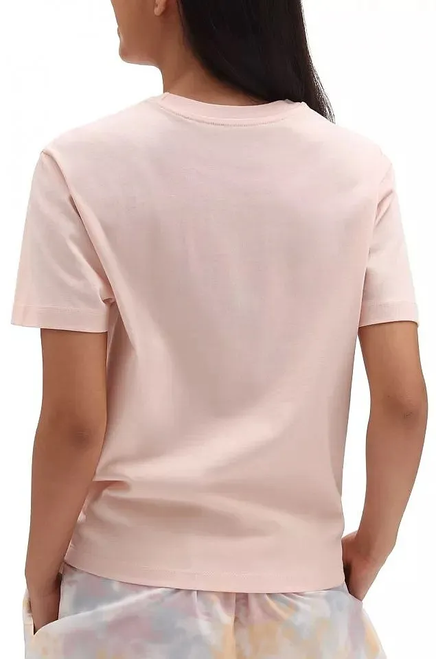 camisa Vans Junior V Wash Knot - Rose Smoke - women´s