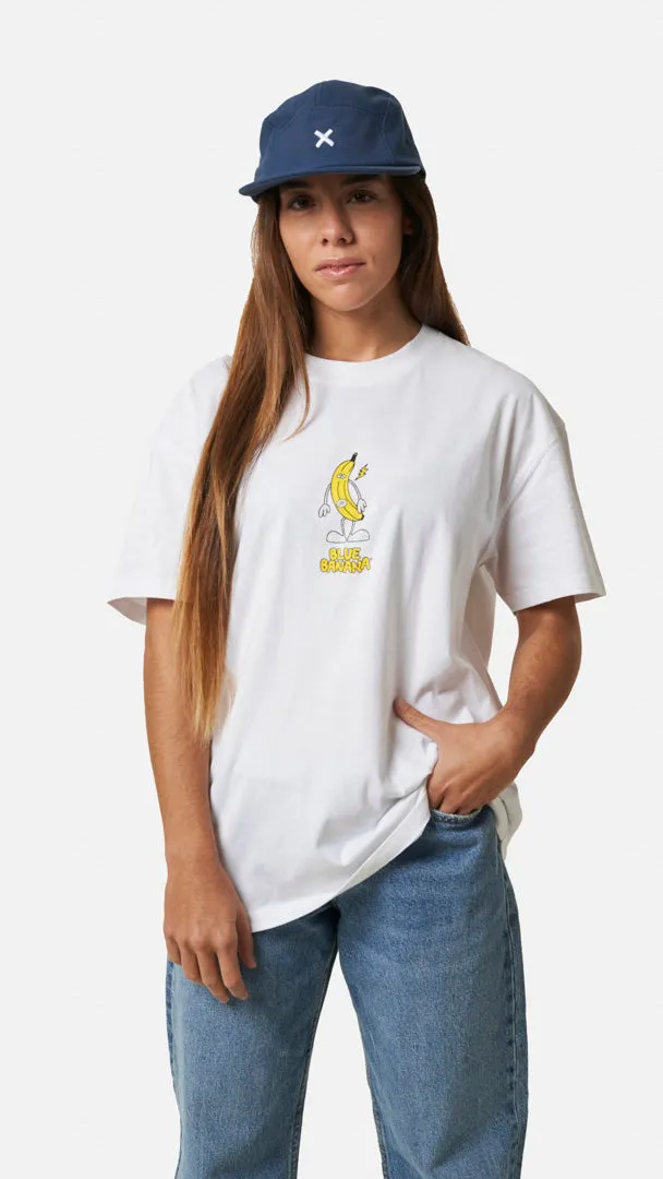 CAMISETA BANANA BLANCA