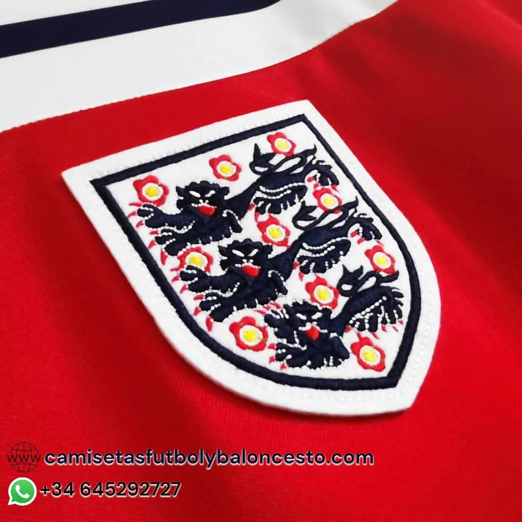 Camiseta Inglaterra 1980 Visitante