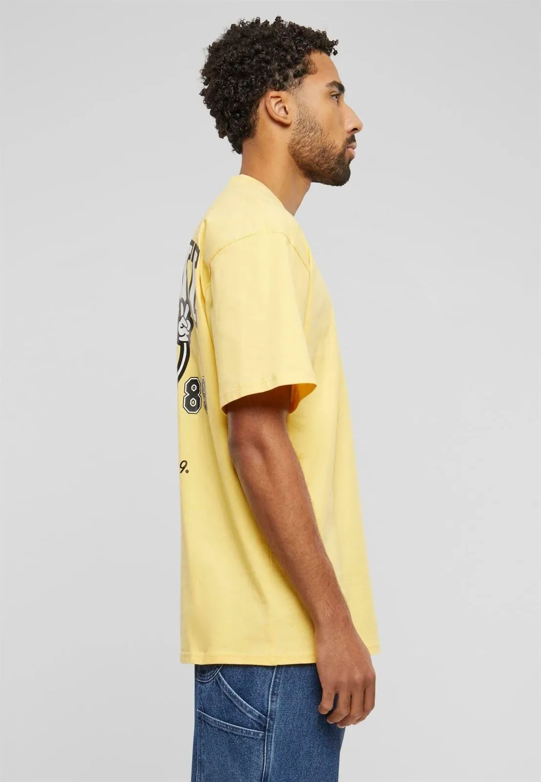 Camiseta Karl Kani Small Signature Burger Tee Yellow KM241-039-2 6069104