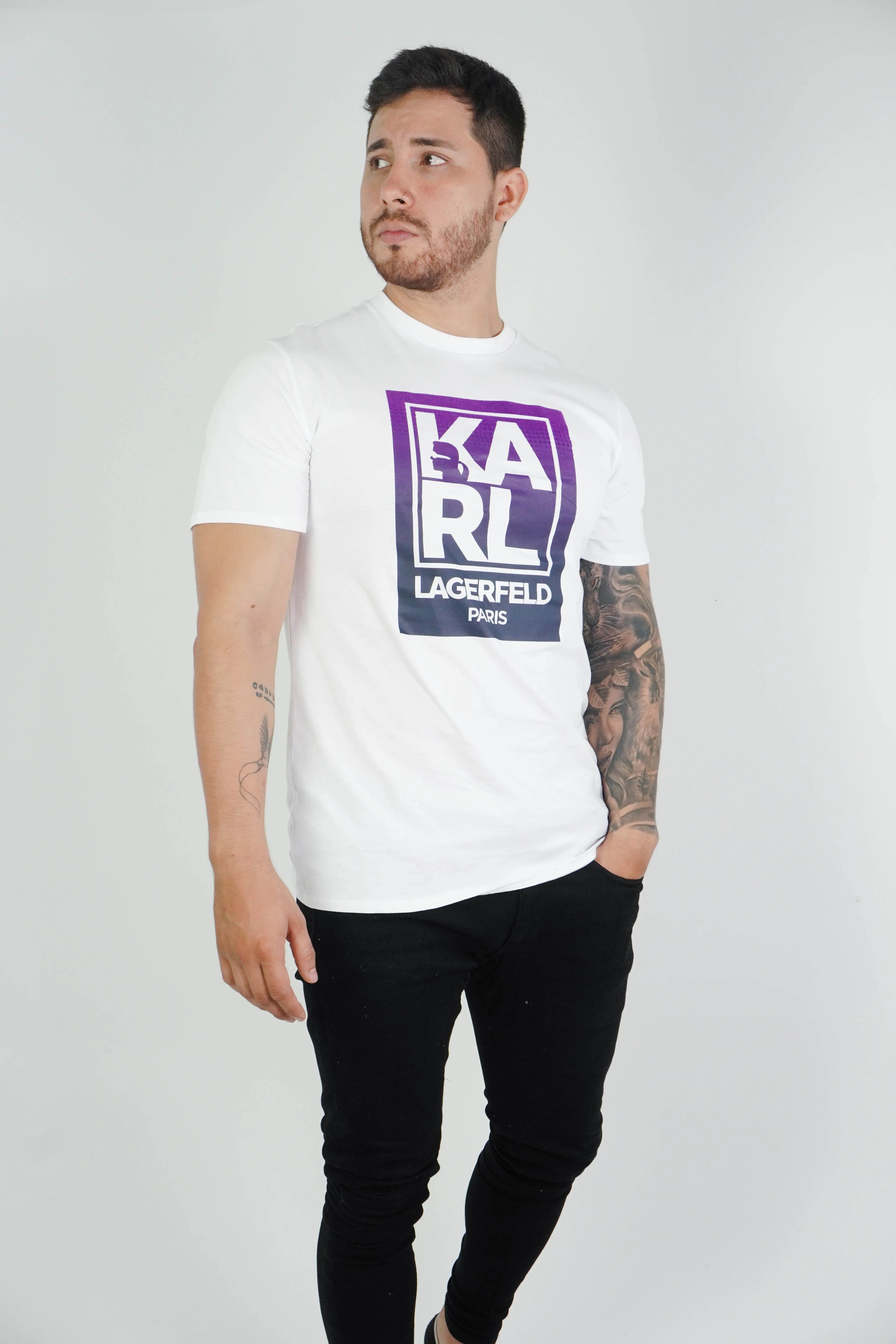 Camiseta Karl Lagerfeld White