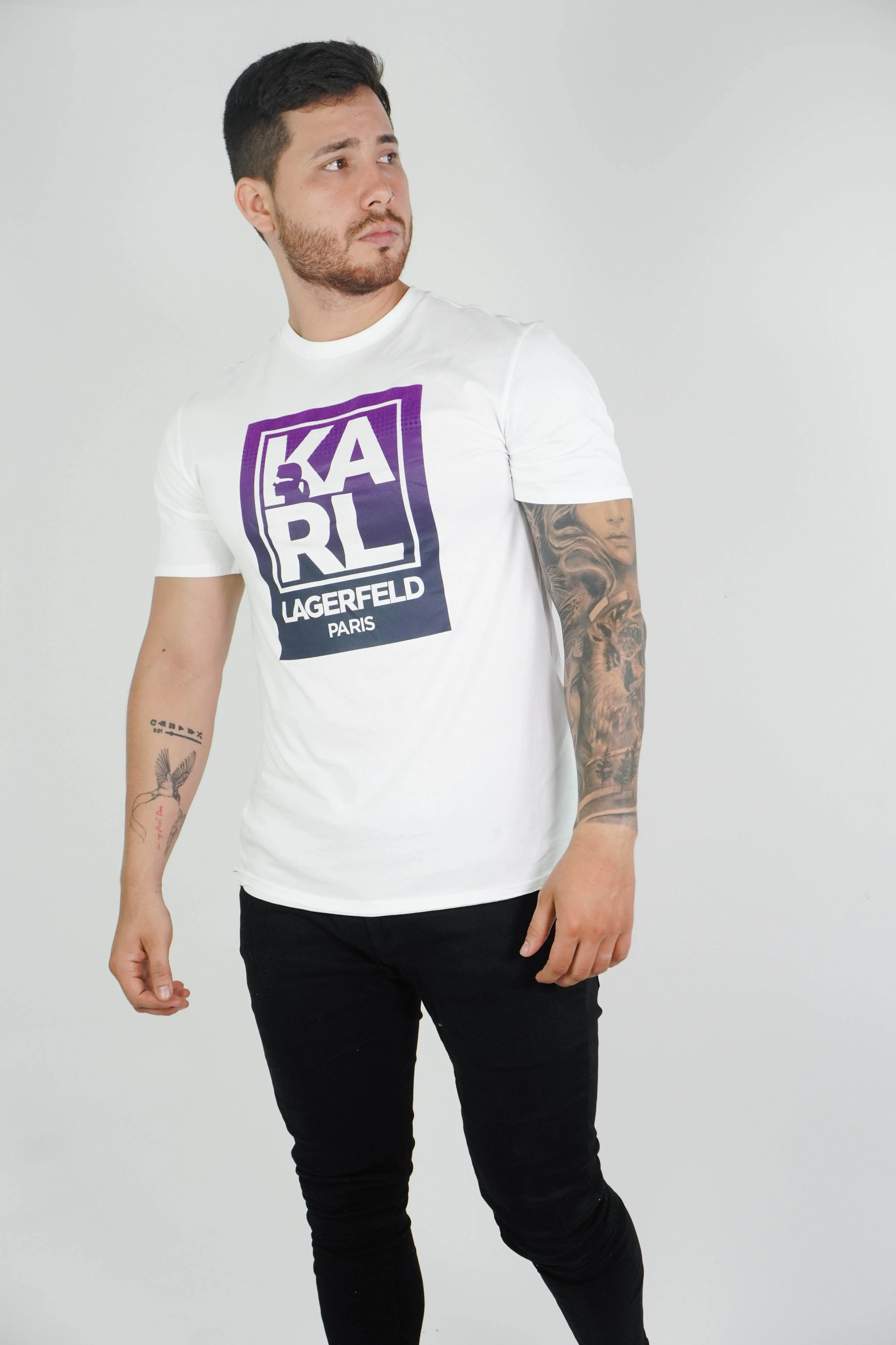 Camiseta Karl Lagerfeld White