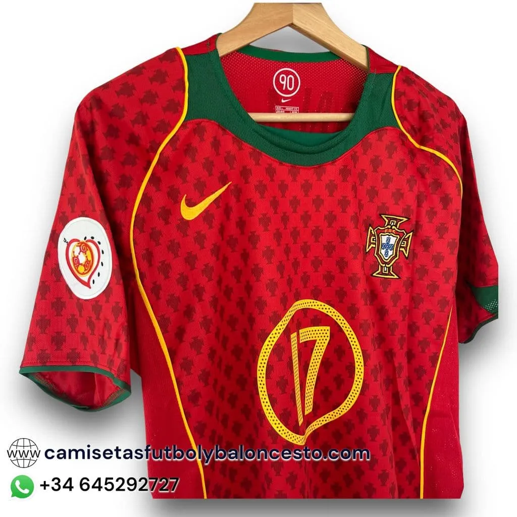 Camiseta Portugal 2004 Local