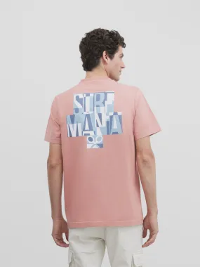 Camiseta surfmania coral