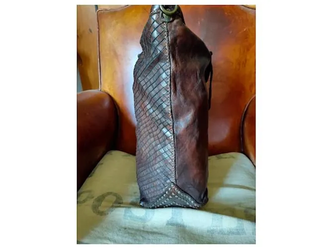 Campomaggi Bolsos de mano Marrón oscuro 