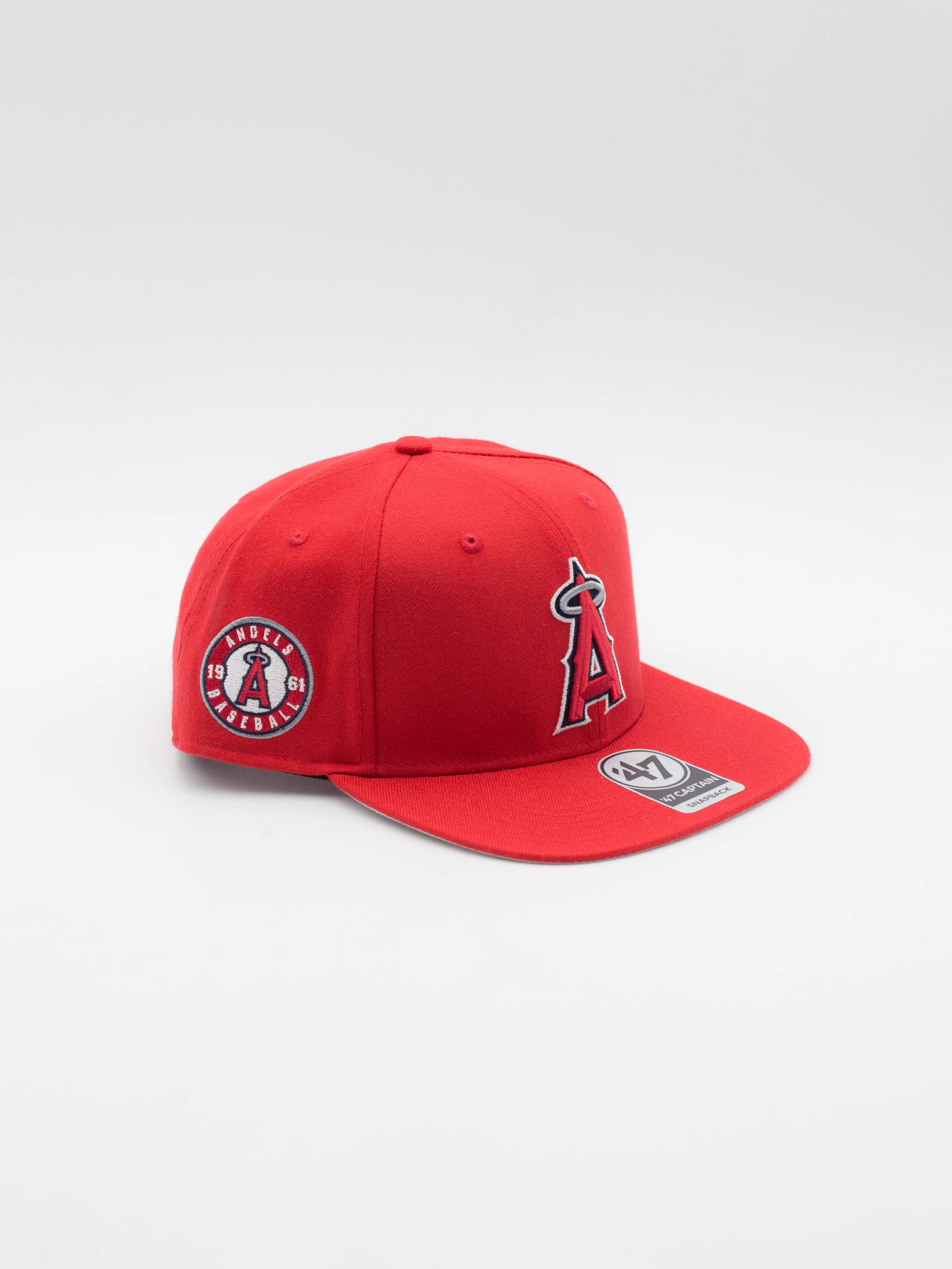 Captain Los Angeles Angels Snapback Red