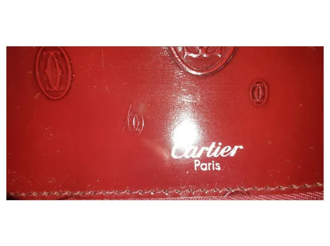 Cartier Bolsos de mano Burdeos 