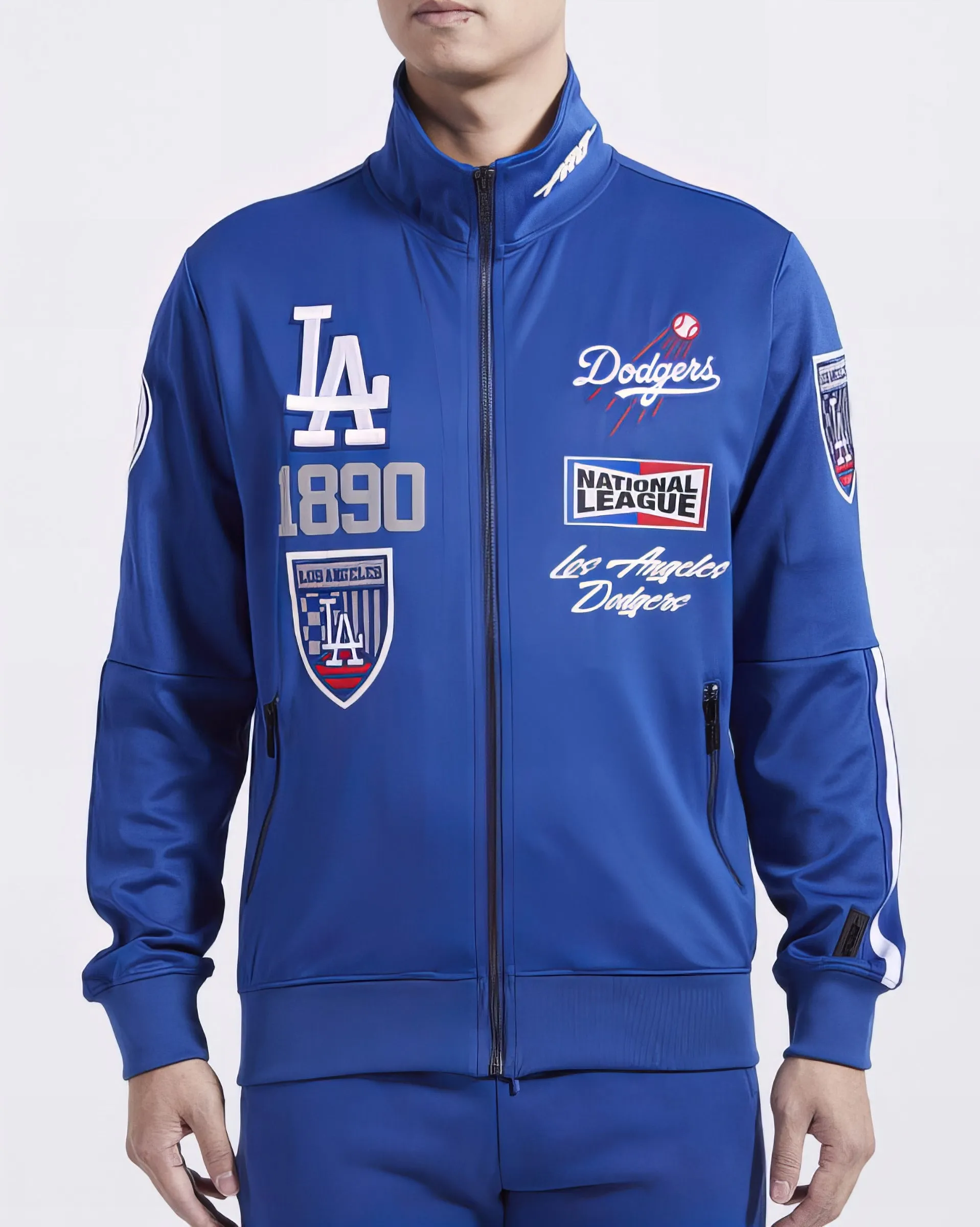 Chamarra Deportiva Fast Lane Pro Standard L A Dodgers