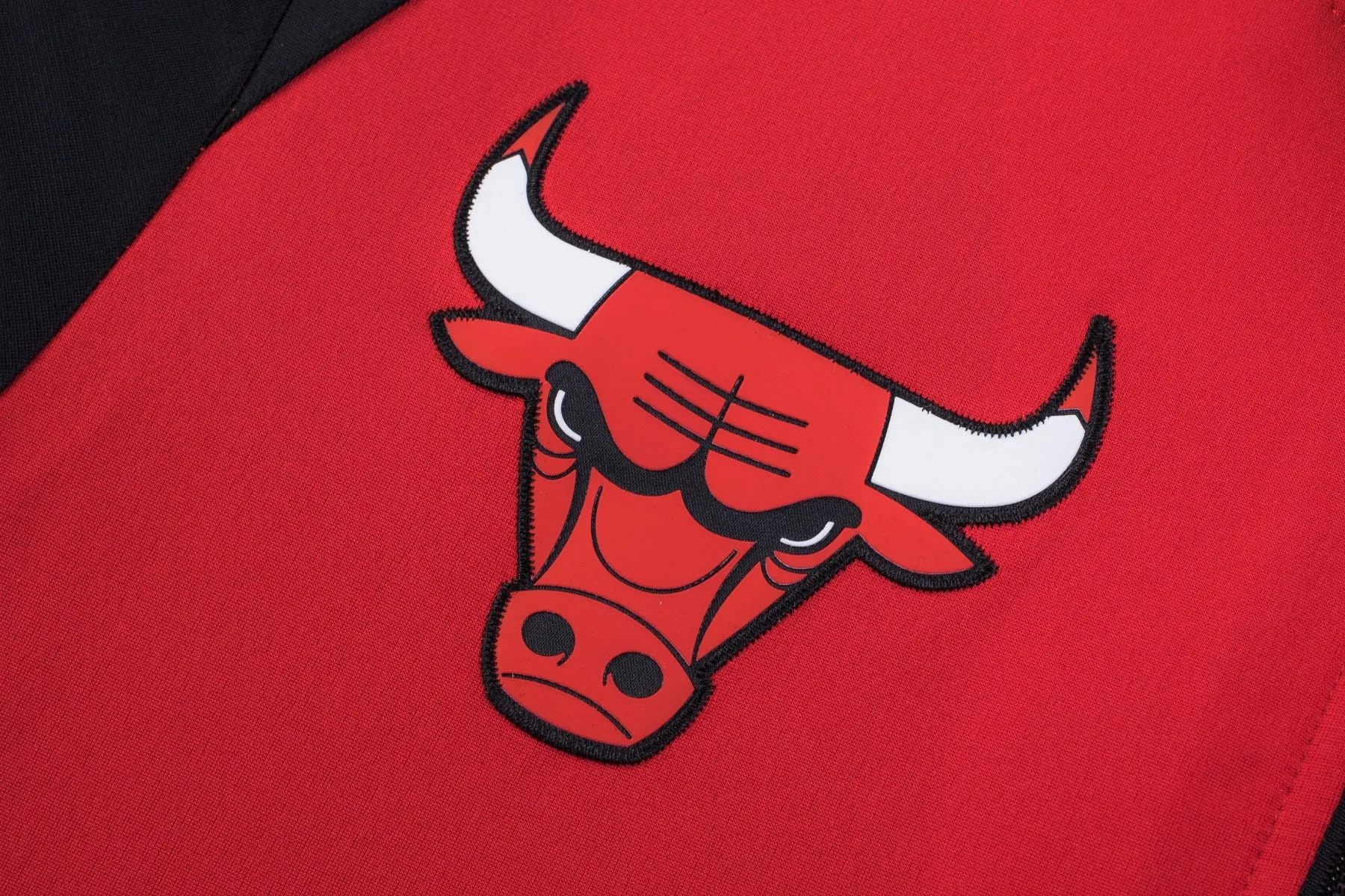 Chaqueta Básquetbol Hombre NBA Chicago Bulls Roja/Negra