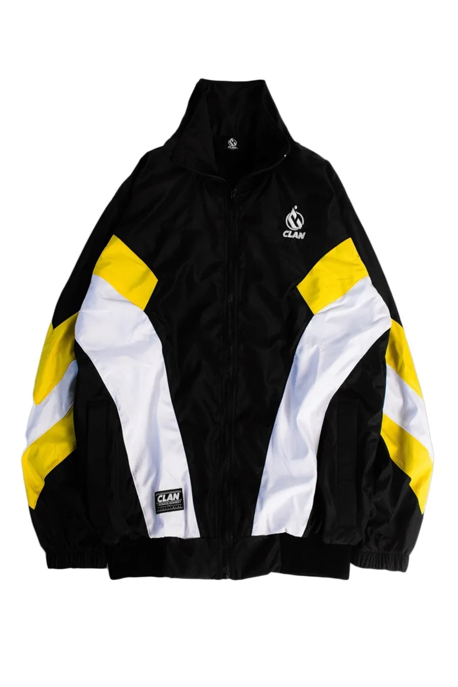 Chaqueta clan negra boca represent windbreaker